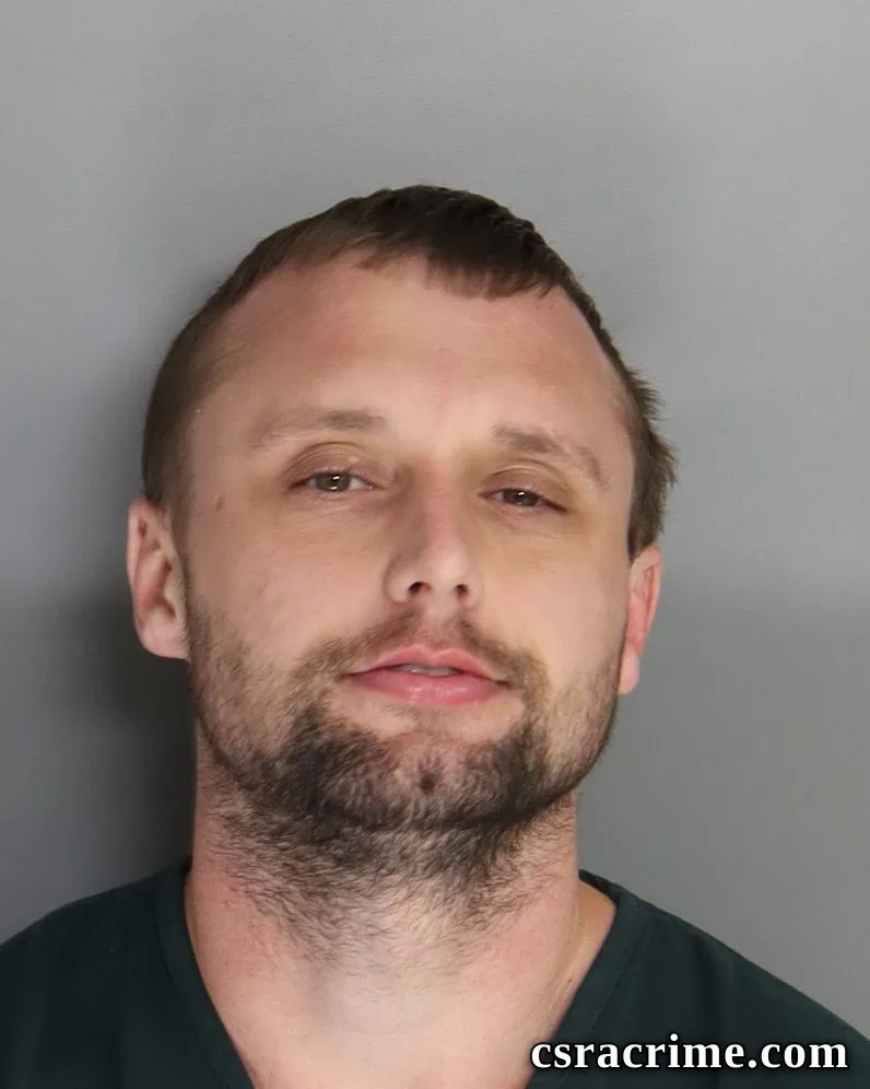 Matthew Eustace booking photo