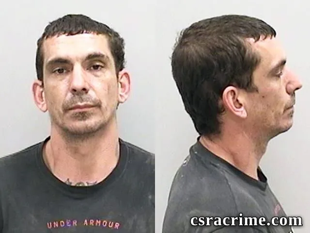 Matthew Horne booking photo