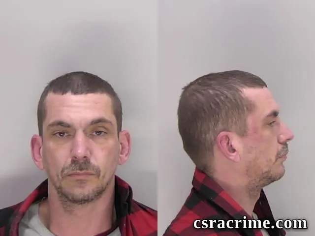 Matthew Horne booking photo
