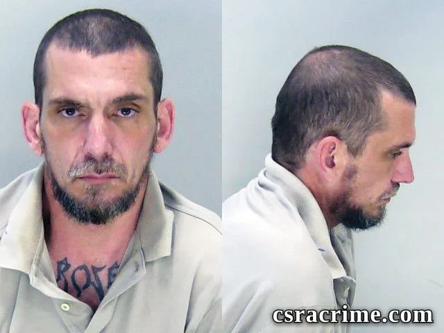 Matthew Horne booking photo
