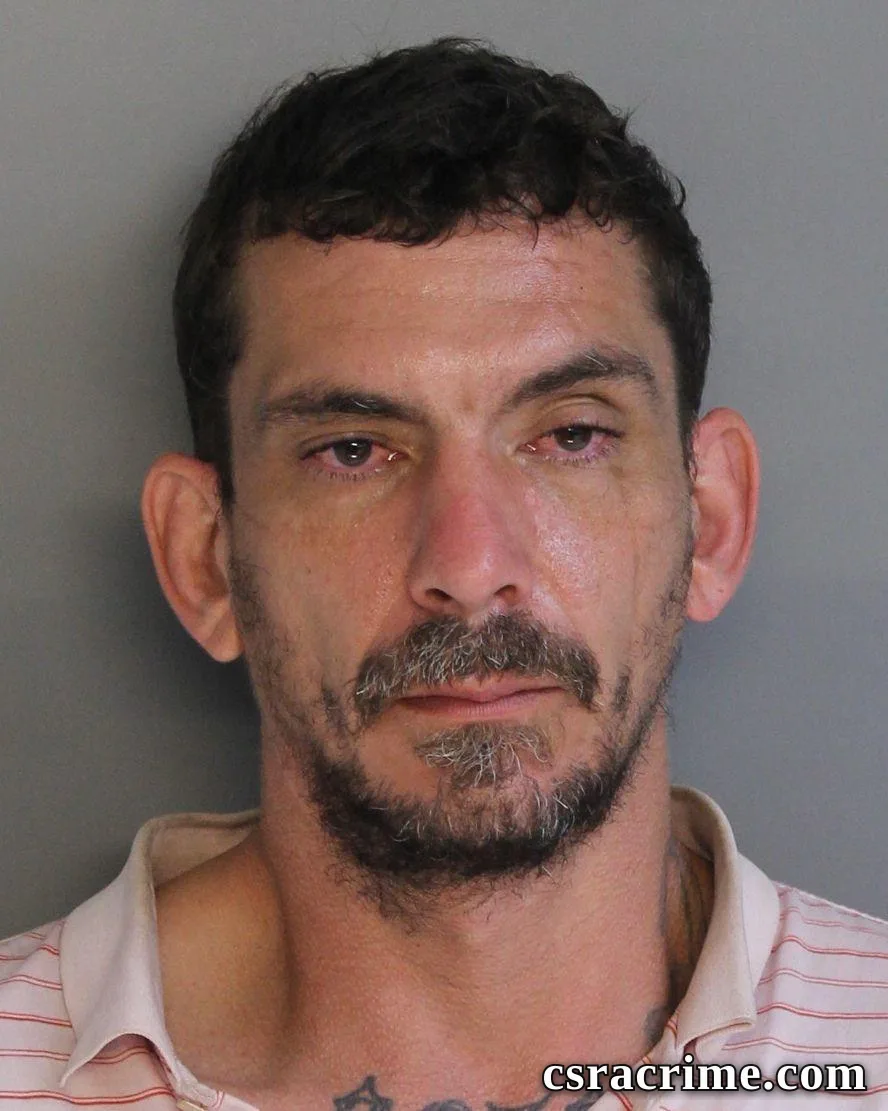Matthew Horne booking photo