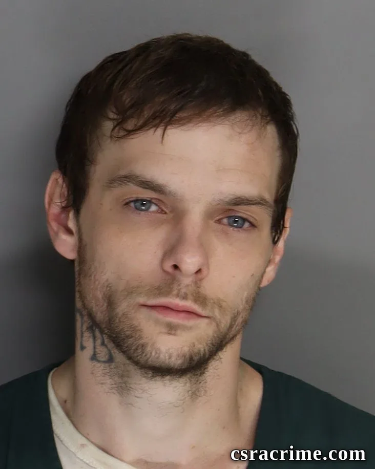Matthew Pierce booking photo