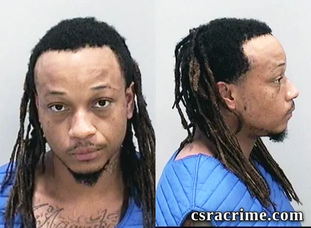 Maurice Pinkston booking photo
