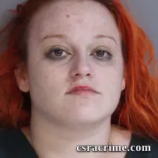 Megan Brewer booking photo