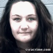 Megan Larson booking photo