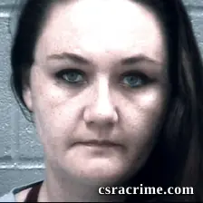 Megan Larson booking photo