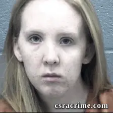 Megan Parker booking photo