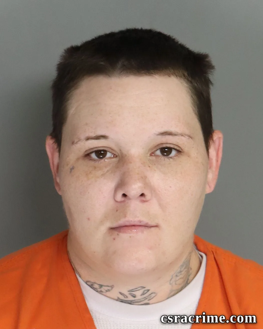 Megan Sauls booking photo