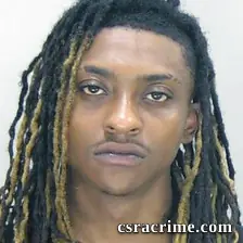 Mekhi Holloway booking photo