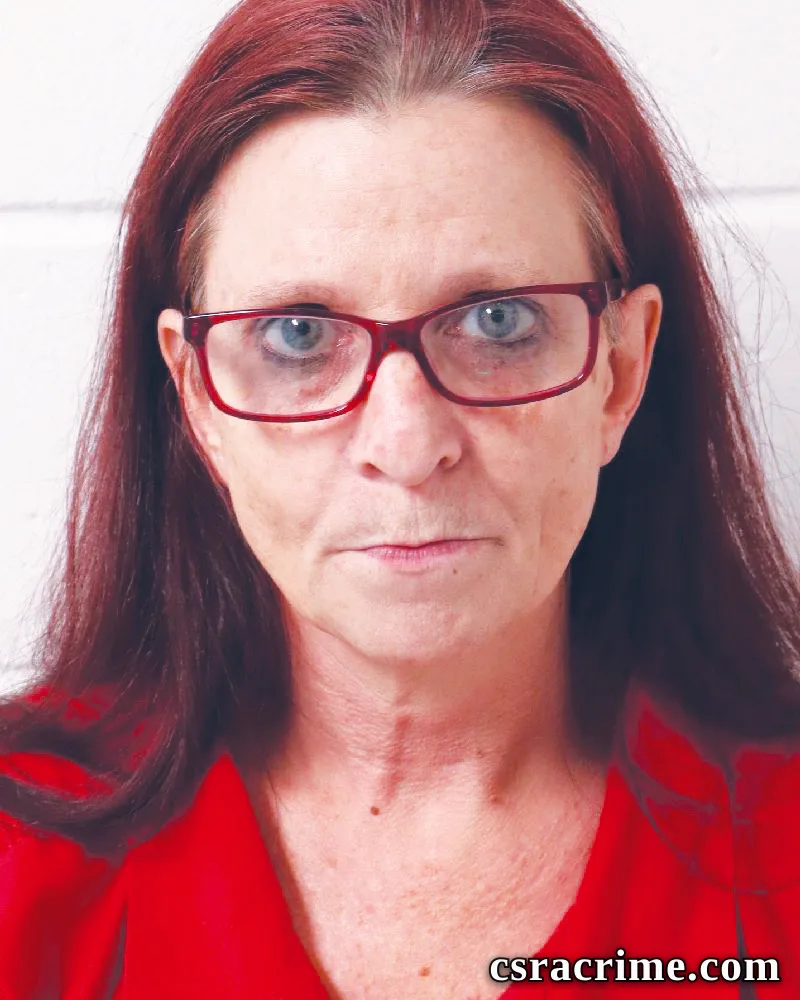 Melissa Mccluggage booking photo