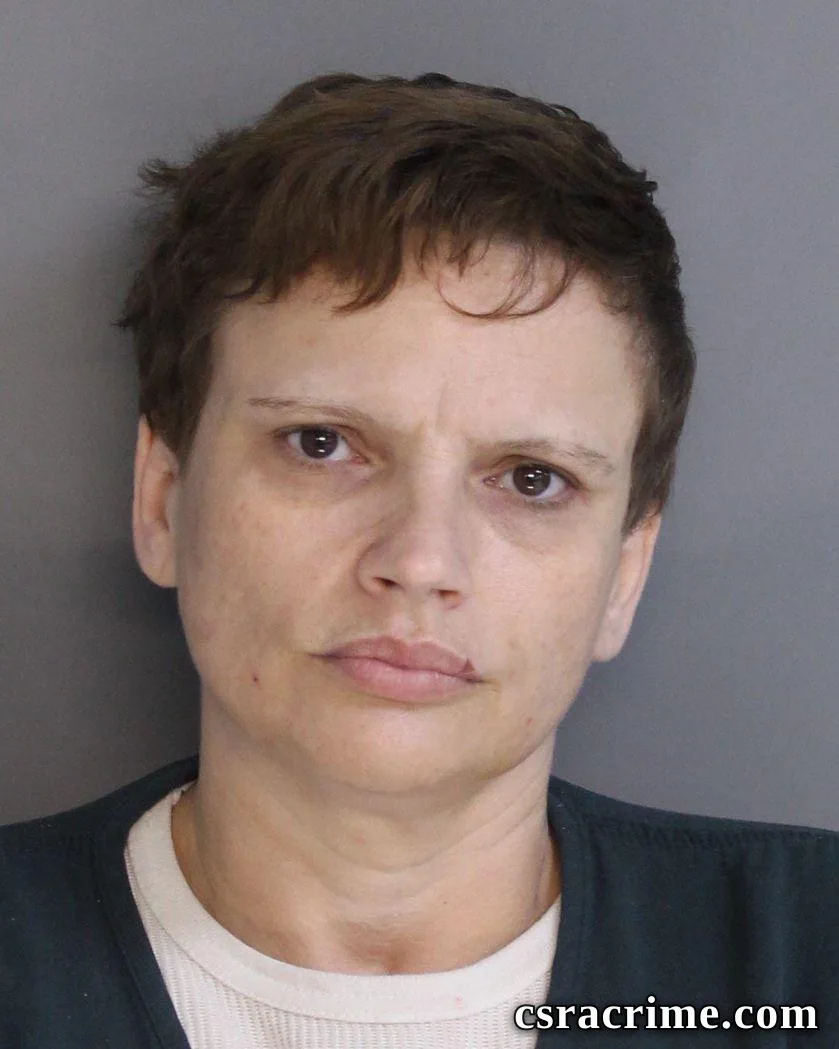 Melissa Redd booking photo