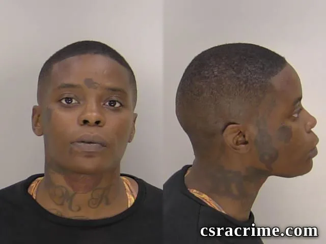 Mercel Keith booking photo