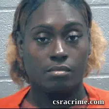 Mia Brown booking photo