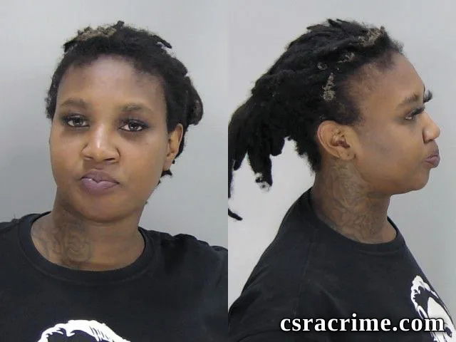 Miah Brown booking photo