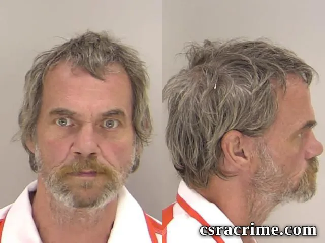 Michael Baker booking photo