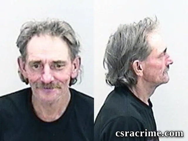 Michael Baker booking photo