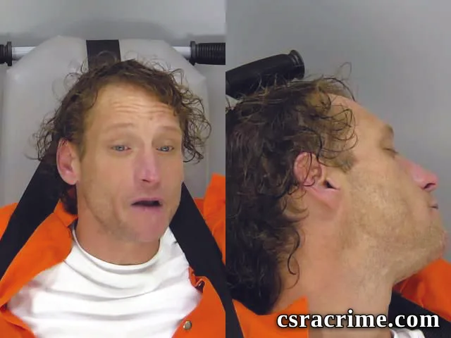 Michael Chalker booking photo