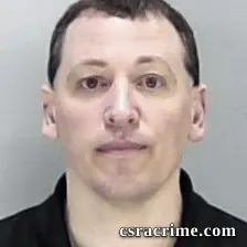 Michael Hall booking photo