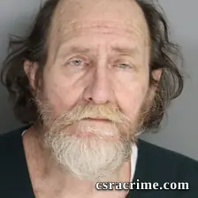 Michael Hall booking photo