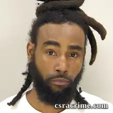 Michael Hall JR booking photo
