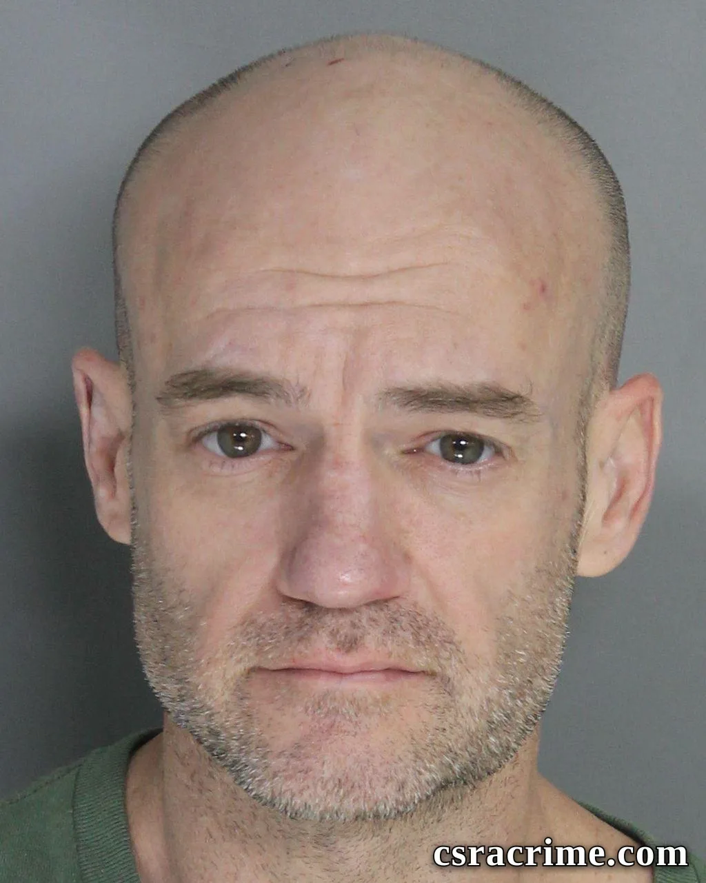 Michael Peacock booking photo