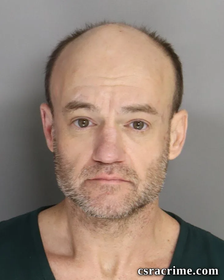 Michael Peacock booking photo