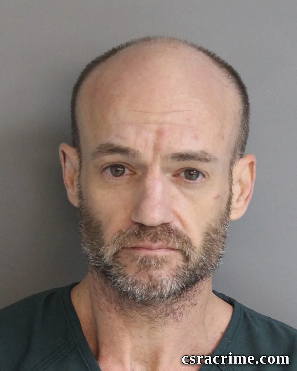 Michael Peacock booking photo