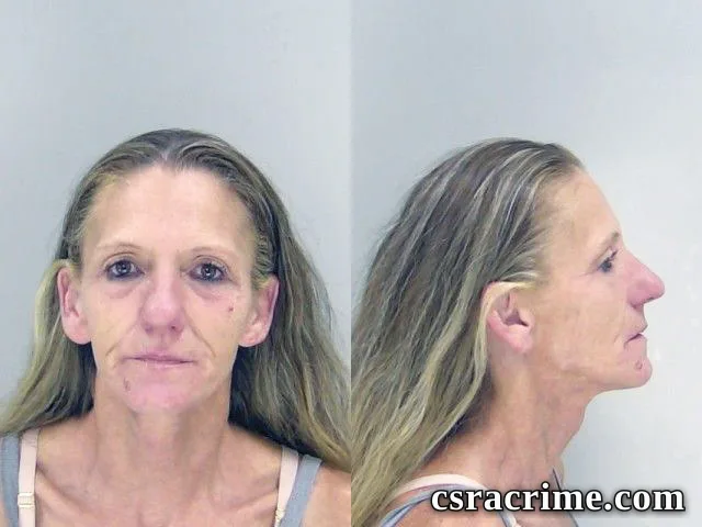 Michelle Hall booking photo