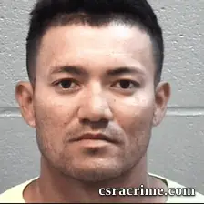 Misael Elvir booking photo