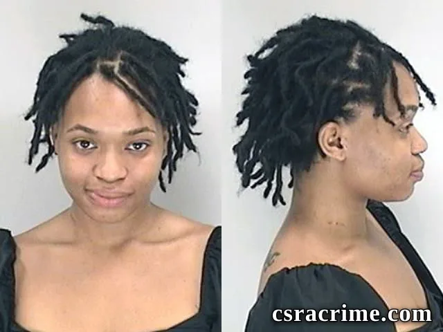 Mya Landers booking photo