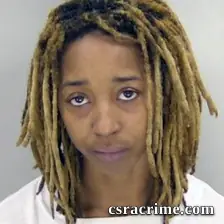Nagiyha White booking photo