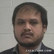 Namir Jarif Ahmed booking photo