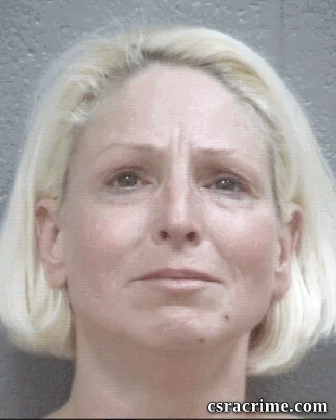 Naomi Meggins booking photo