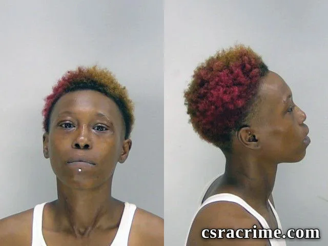 Naomicha Zellars booking photo