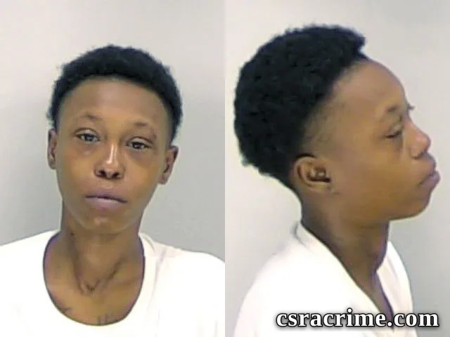 Naomicha Zellars booking photo
