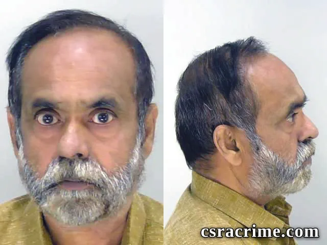 Naresh Patel booking photo