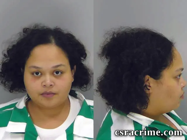 Natasha Bush booking photo