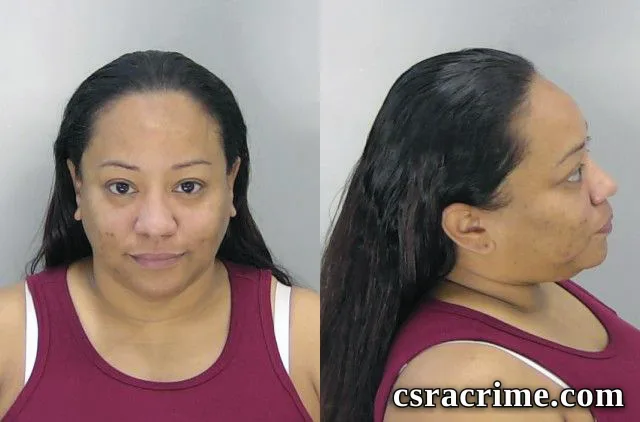 Natasha Robinson booking photo
