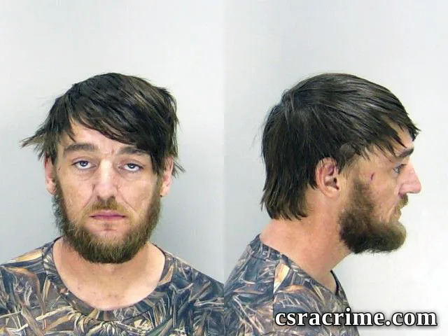 Nathan Widener JR booking photo