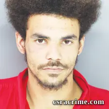 Nathaniel Hall booking photo