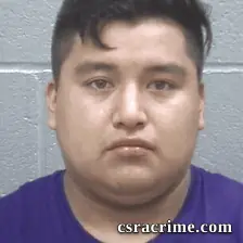 Neo Ecahua booking photo
