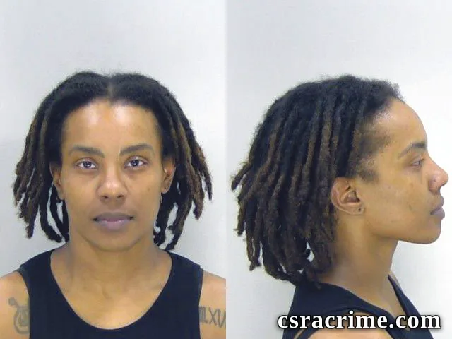 Nia Hardy booking photo