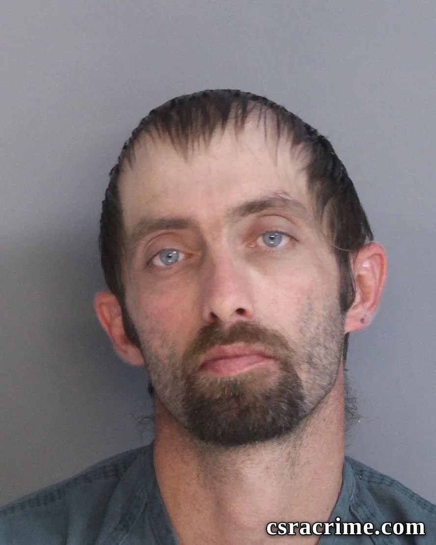 Nicholas Casey booking photo