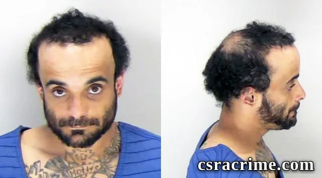 Nicholas Hall booking photo