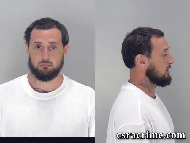 Nicholas Shelton booking photo