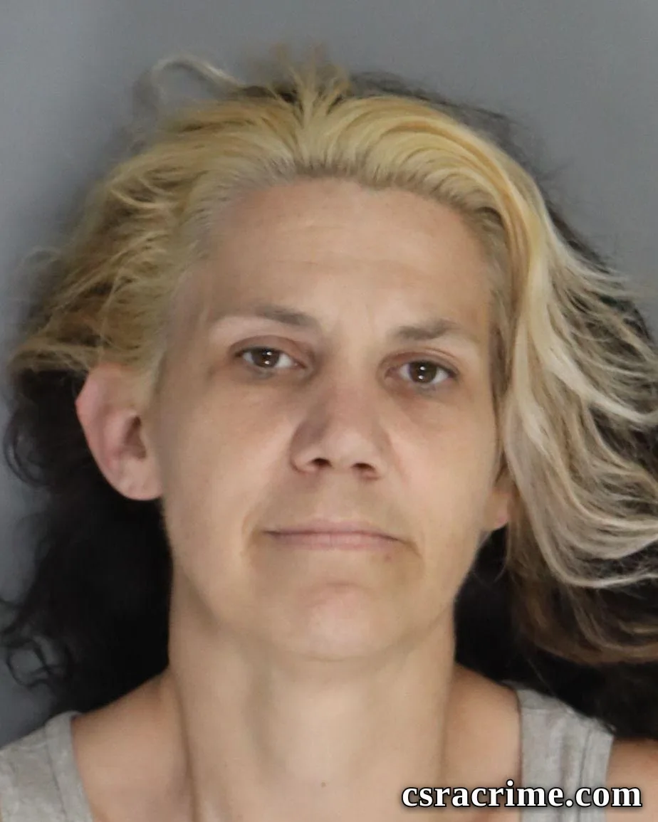 Nicole Wicker booking photo