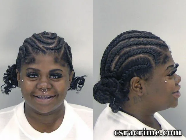 Nyasia Sharpe booking photo