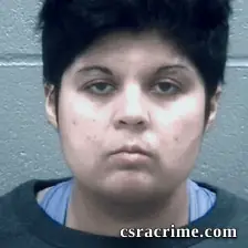 Olivia James booking photo
