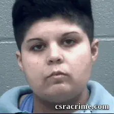 Olivia James booking photo
