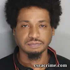 Omari Ellis booking photo